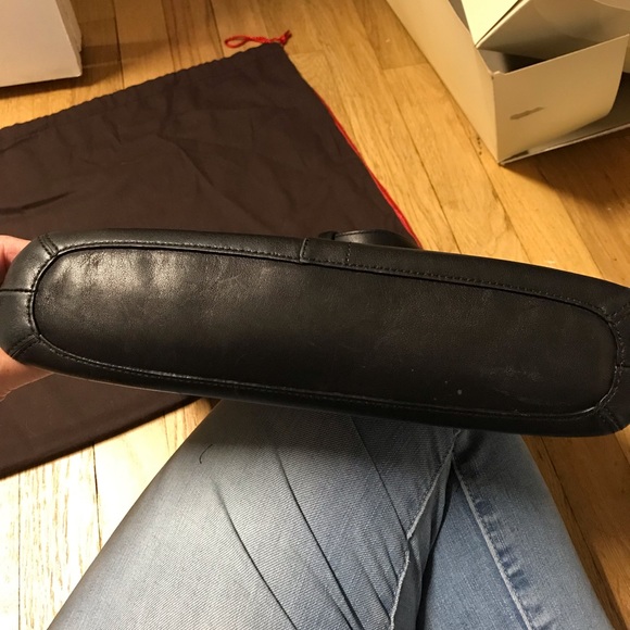 Coach Black Leather Bag - Picture 5 of 6